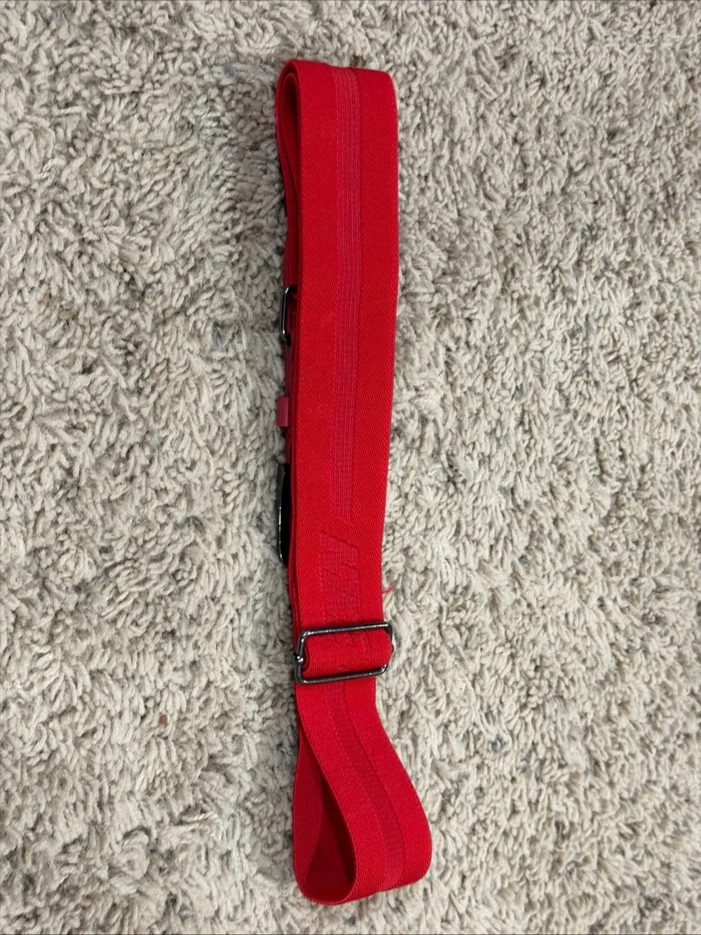 Nike Adjustable Belt Youth Baseball Red Fits Waist Sizes 20” to 34” NEW